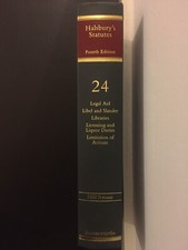 Halsbury’s Statutes,4th edn