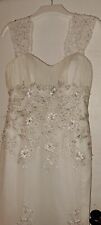 wedding dress size 12-14 used