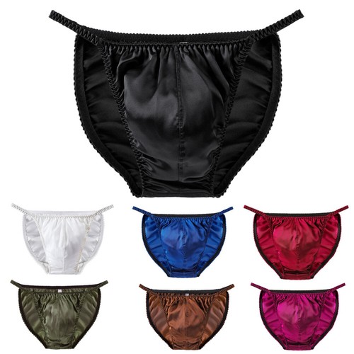 Mens satin silk briefs - mens,