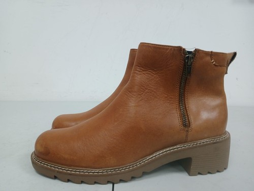Clarks children brown - brown, leather