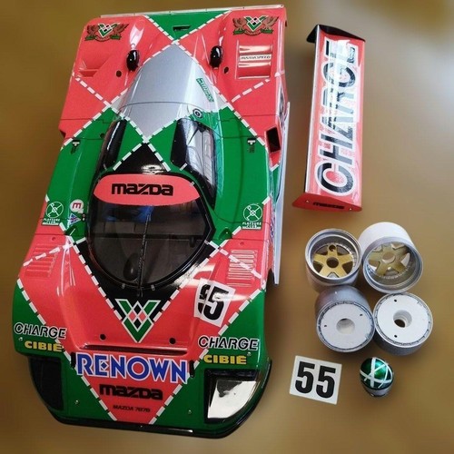 Tamiya mazda 787b cockpit - tamiya,