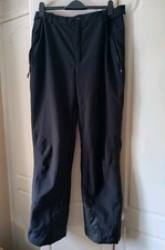 Trespass Westend Waterproof Softshell Ski Pants Men XL Winter Black Stretch
