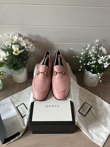 Gucci soft pink princetown - gucci,