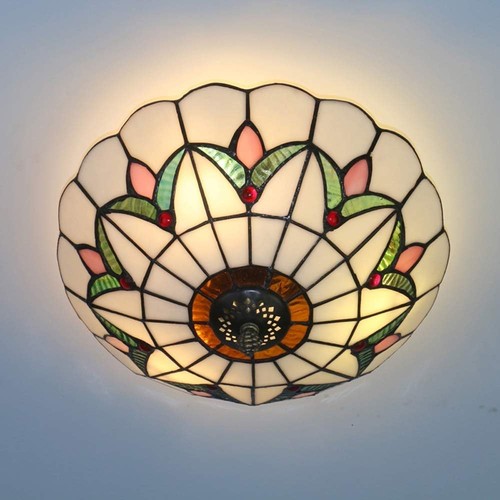 Tiffany style inch ceiling - tiffany,
