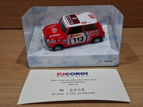 Corgi collection rally mini - corgi,
