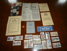 WW2 VINTAGE MEMORABILIA REPLICA ADVERTS POSTCARDS PACK 9U