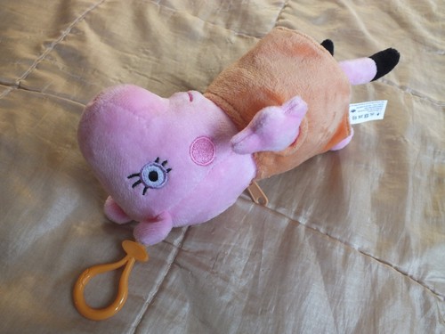 Peppa pig purse keyring cm - pig,