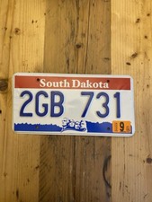 Vintage south dakota car - south, us