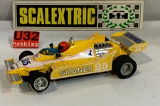 Slot Car SCX Scalextric Exin C-4060 Ligier JS-11 F1 #25 Yellow Didier Pironi