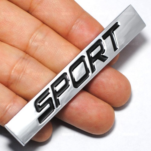 Sport logo zinc - logo, alloy