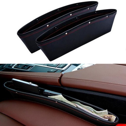 Car seat gap slit - slit, pocket