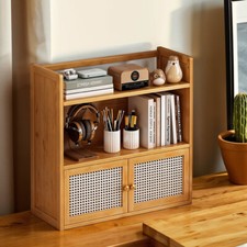 Small Cabinet Bamboo Wood
