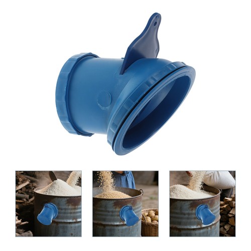 Grain outlet for rice bin - outlet,