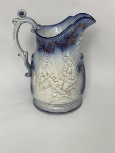 Antique pitcher earthenware - antique,