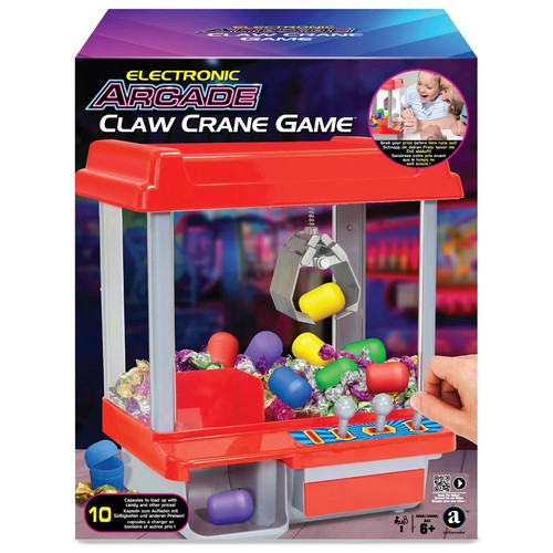Electronic arcade game - arcade, crane