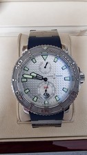 Ulysse Nardin Maxi Marine Diver  Steel White Dial Automatic Men's Watch