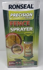 Ronseal Precision Finish Pump Fence Sprayer Garden Shed Paint - 2 Settings