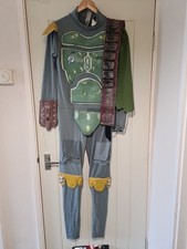 Womans  Boba Fett  Adult Halloween Costume medium  size 10_14