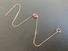 18K Rose Gold Ruby Diamond
