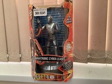 DOCTOR WHO : ANIMATRONIC CYBER LEADER ELECTRONIC MOTION SENSING ROOM GUARD 2004