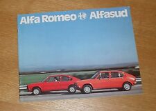 Alfa Romeo Alfasud Brochure 1976 - 1186cc 5m & ti - UK Market