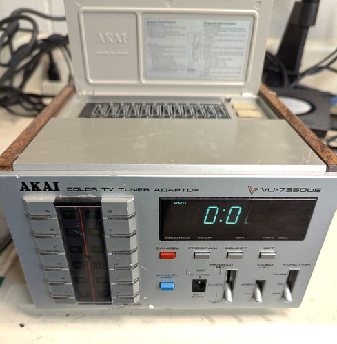 Akai vintage color tuner - akai, tv