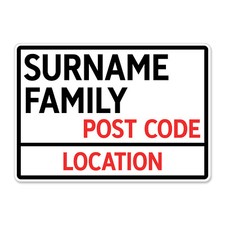 Personalised Family Name