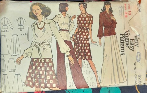 Vogue misses top skirt - top, &