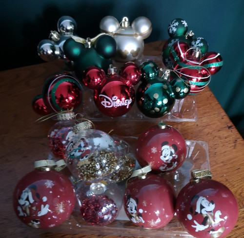 Disney baubles mickey minnie - disney,