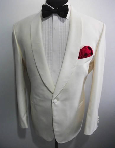 Ivory white tuxedo - m&s, dinner
