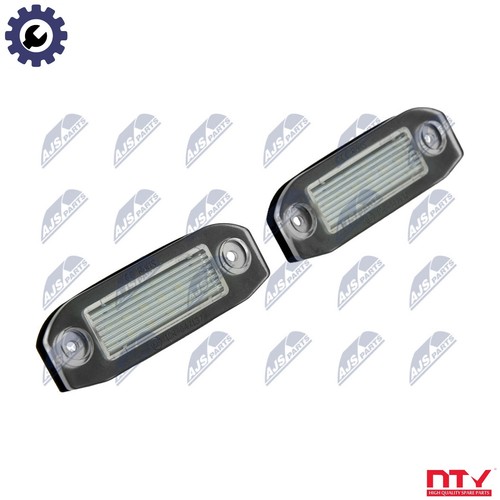 Licence plate light - plate,