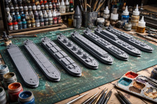 1:700 Cargo Ship Models -