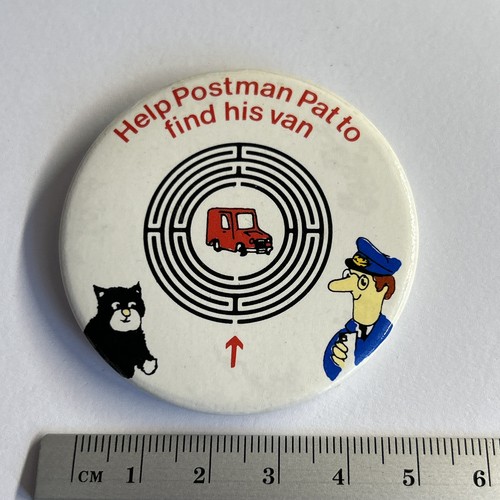 Collectible pin badge postman - collectible,