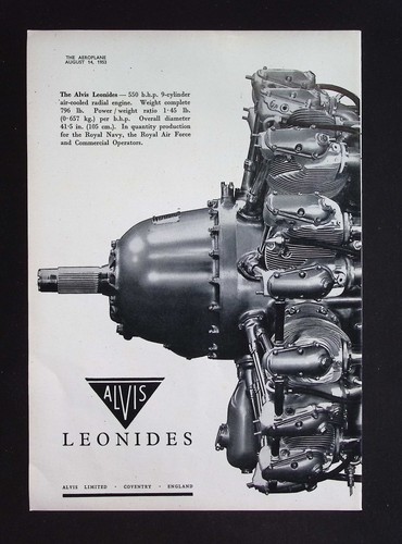 Original 1953 advert alvis - 1953,