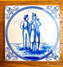 Antique Dutch Delft Blue White