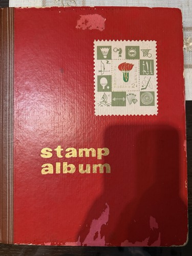 Full stamp stock book album - full,