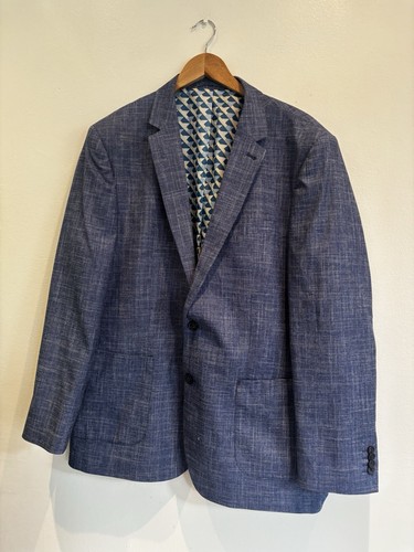 Jacamo ka158 blue - blue, linen