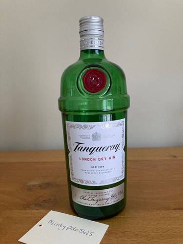 Tanqueray empty gin bottle - bottle, 1