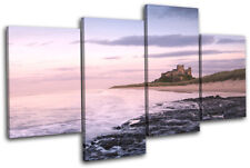 Bamburgh Castle Seascape