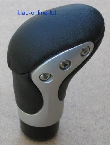 Black chrome leather gear - chrome,