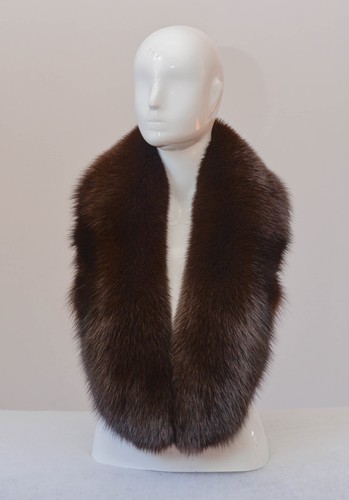 Chocolate brown fox - fox, stole