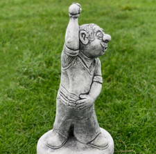 Cricket bowler figurine