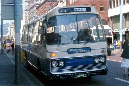 Ulsterbus 569 belfast 1982 - 569,