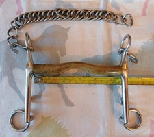 5 1/4" HS SPRENGER Aurigan Weymouth Horse Bit.  In Excellent Condition.