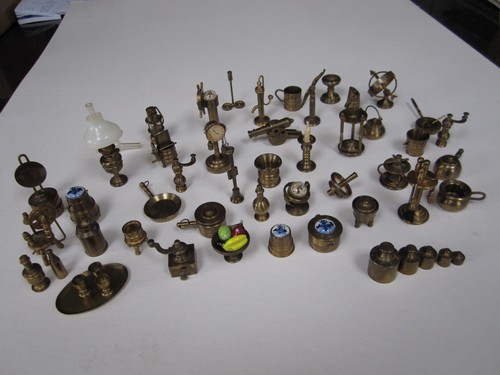 Vintage miniature brass