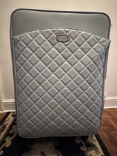 Baby Blue GUESS Large Suitcase