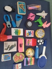 vintage eraser rubbers  1980s Lot  31