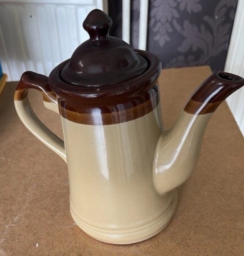 Beige brown ceramic solid - beige/brown,