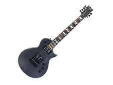 ESP LTD EC-257 Black Satin Singlecut 7-String Electric Guitar