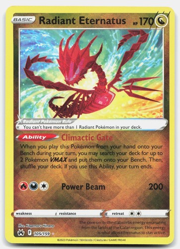 Pokemon radiant eternatus - -,